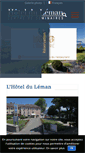 Mobile Screenshot of hotel-leman.ch